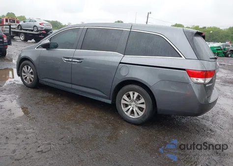 2017 Honda Odyssey Ex-L from USA, damaged, VIN 5FNRL5H68HB024225